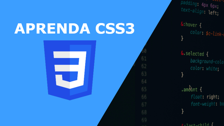 Capa do curso de CSS3
