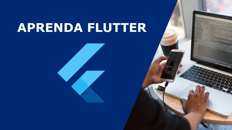 Capa do curso de Flutter