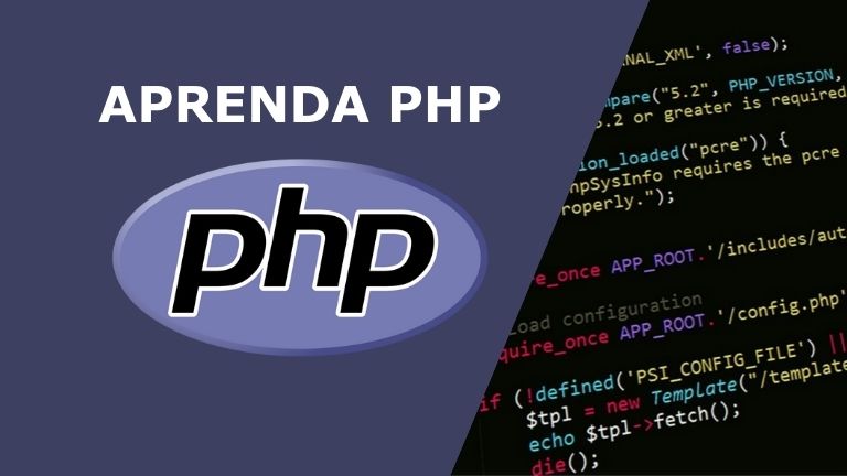 Capa do curso de PHP